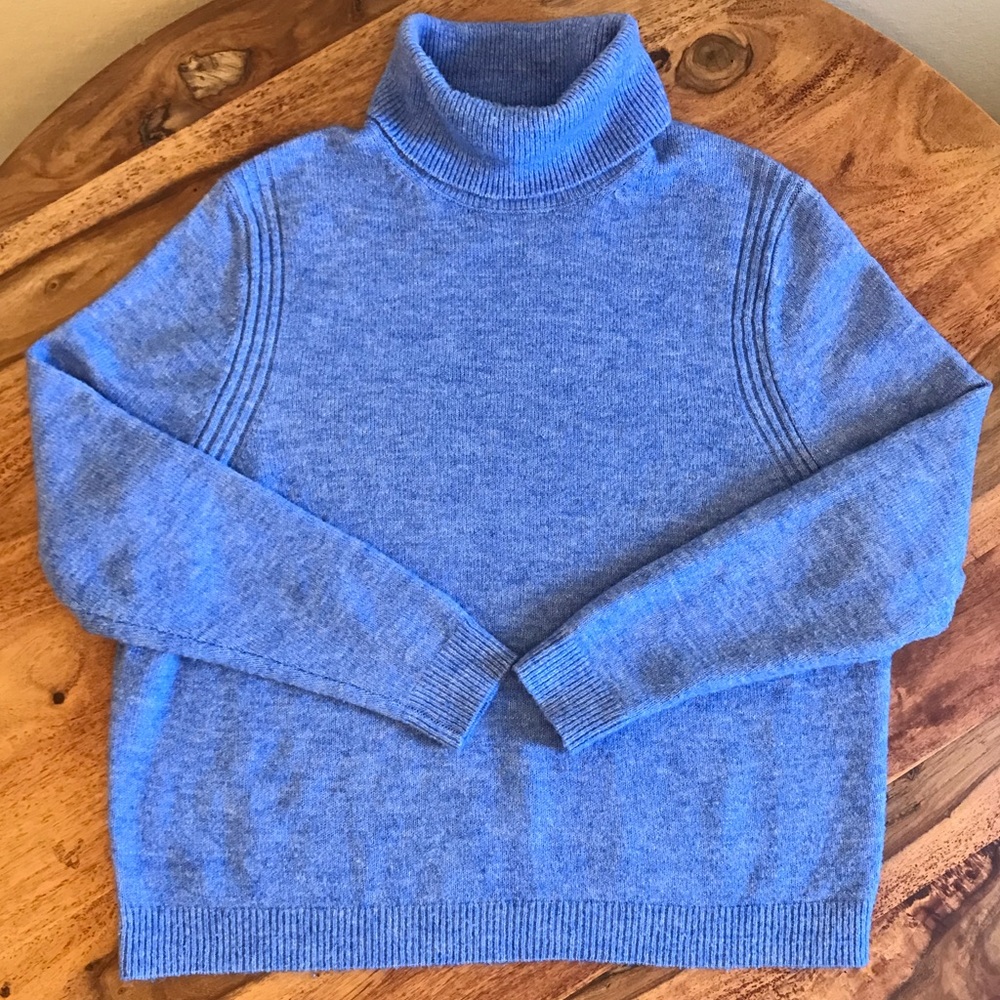 A New Day Blue Knit Sweater Size Large